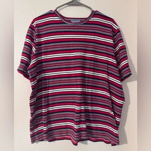 Pendleton Plus Women's Striped Short Sleeve Tee Size 2X